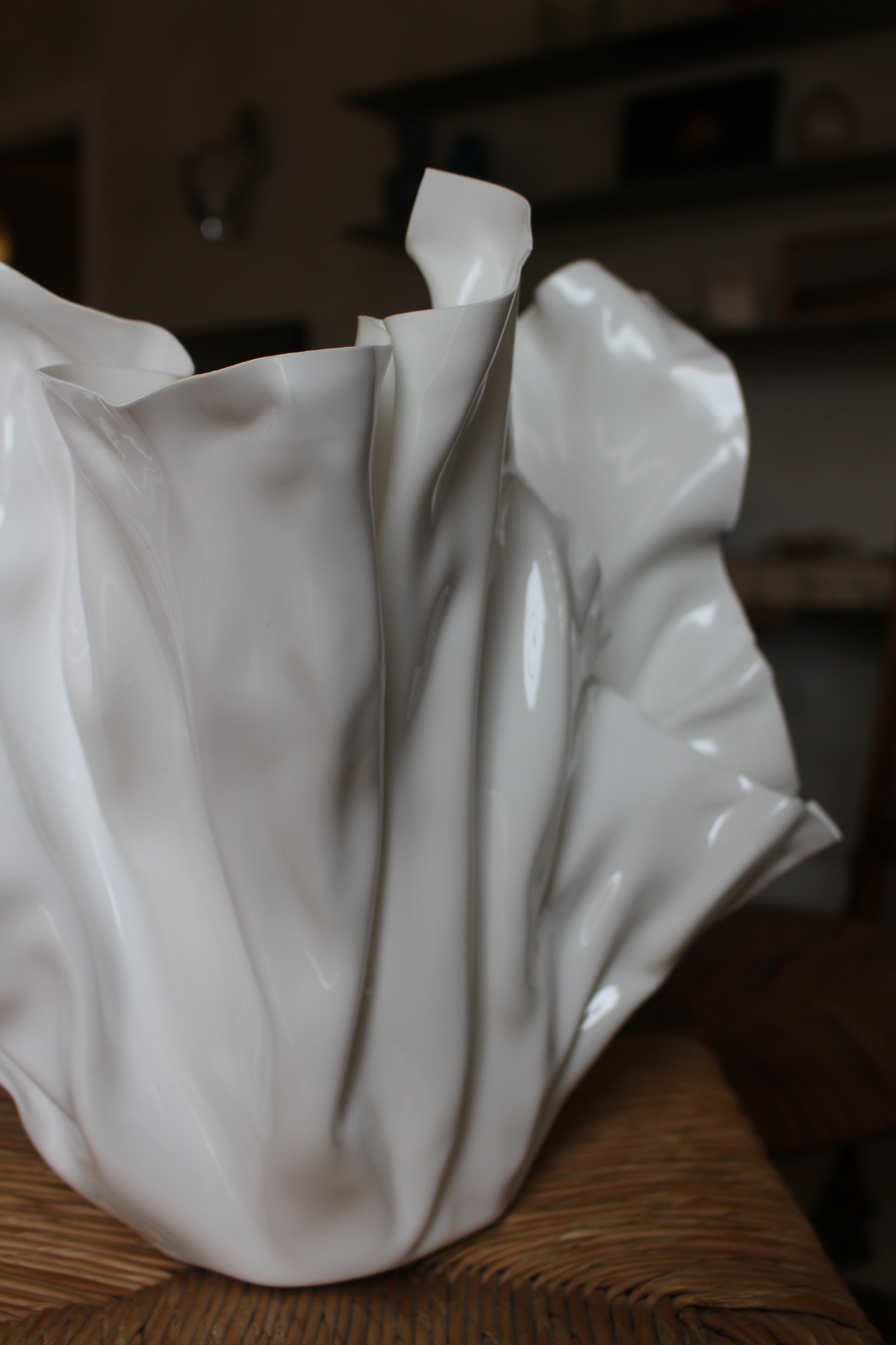 Freeform Resin Vase by Mariel