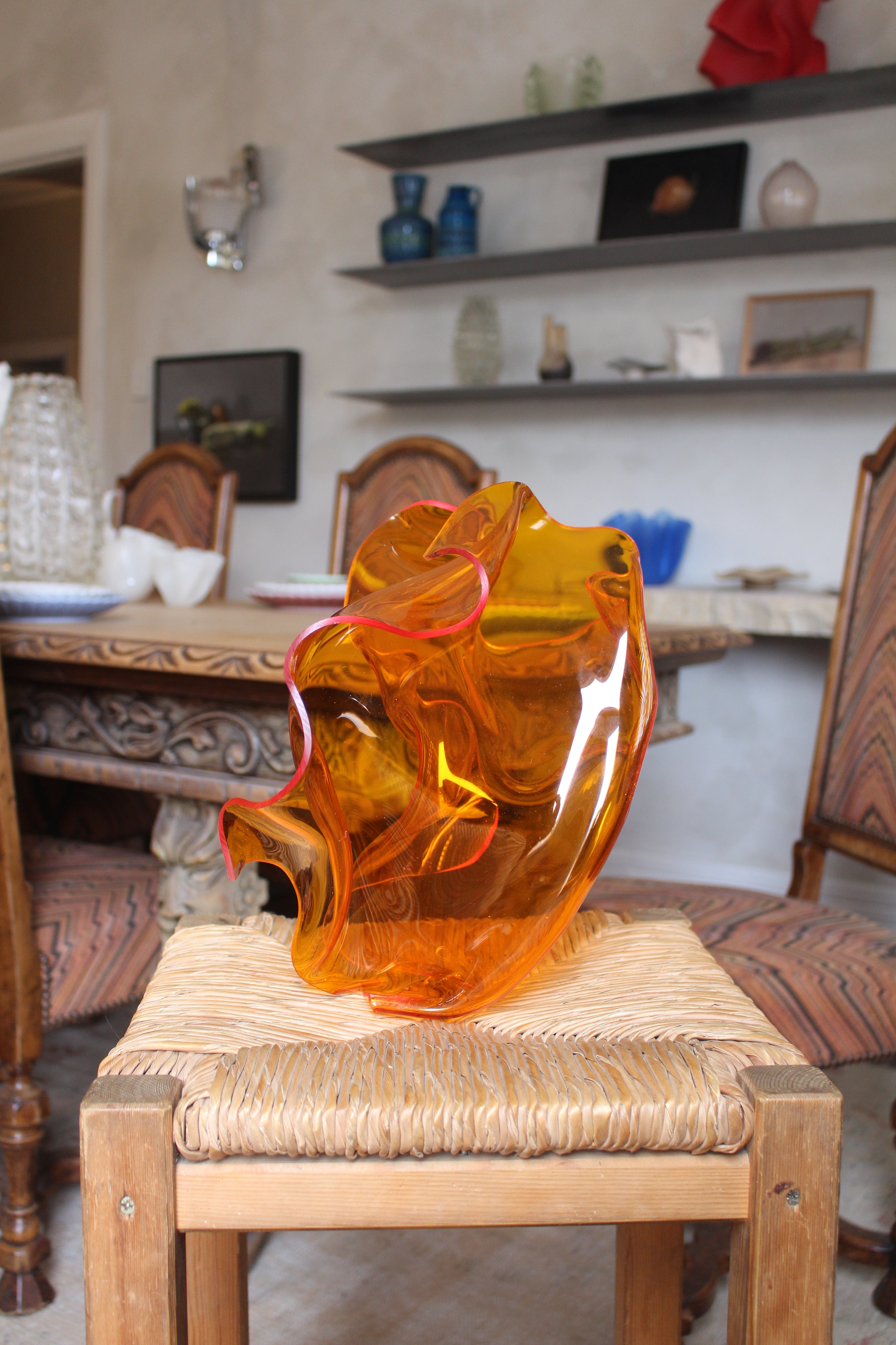 Freeform Resin Sculpture by Mariel