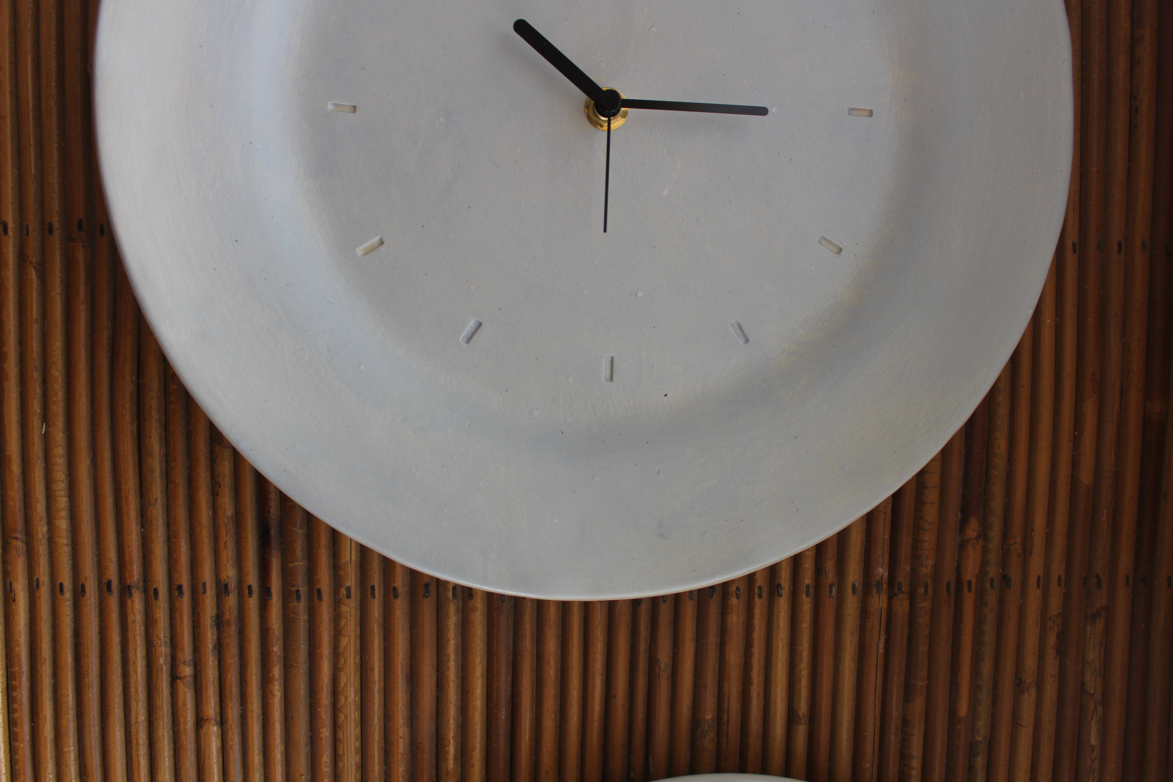 Large White Clock by Jasmine Raisbeck– Contemporary Designer Wall Clock