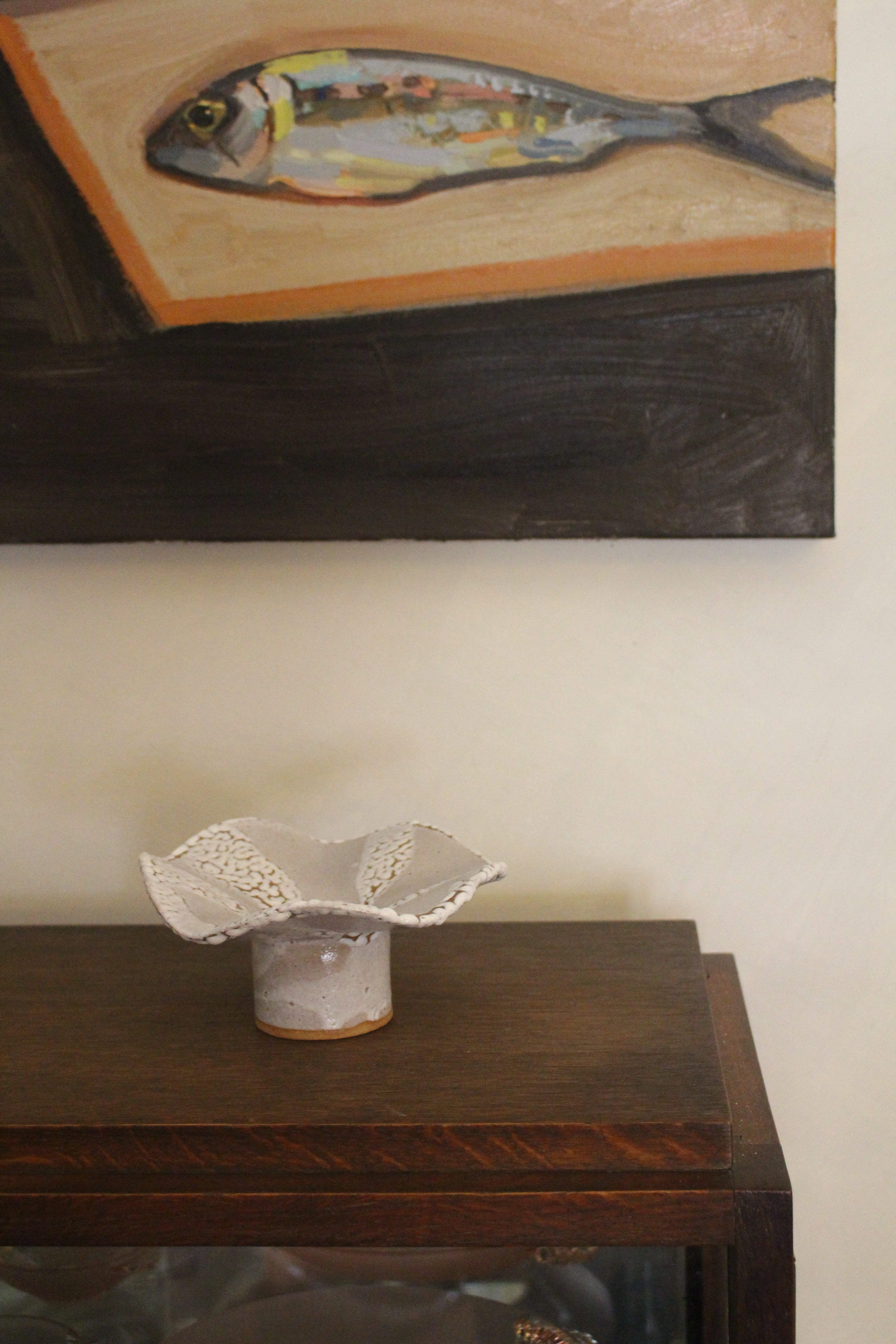 'Stingrays' Stoneware Ceramic by Rebekah Clark