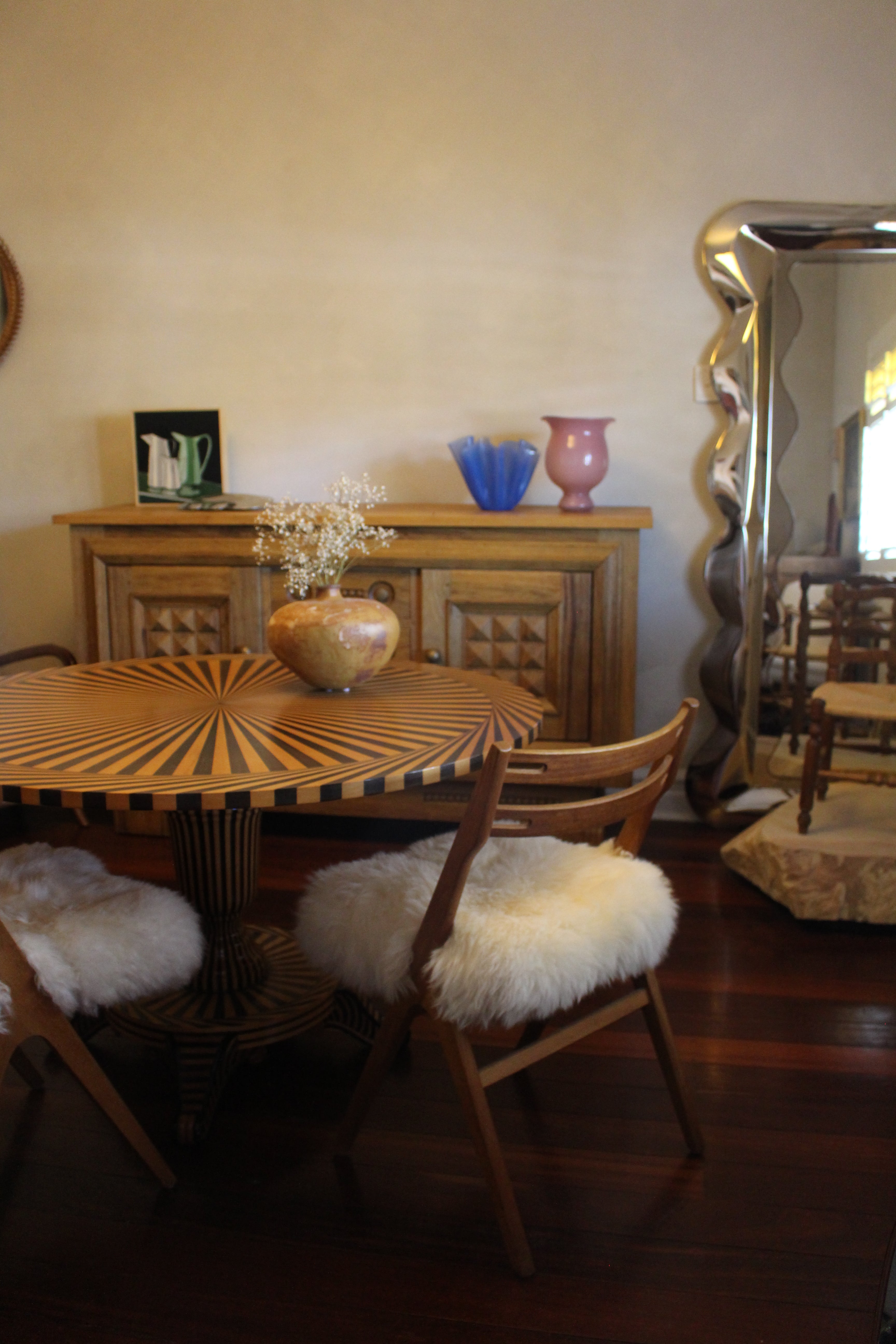 Early 20th Century Italian inlaid dining table