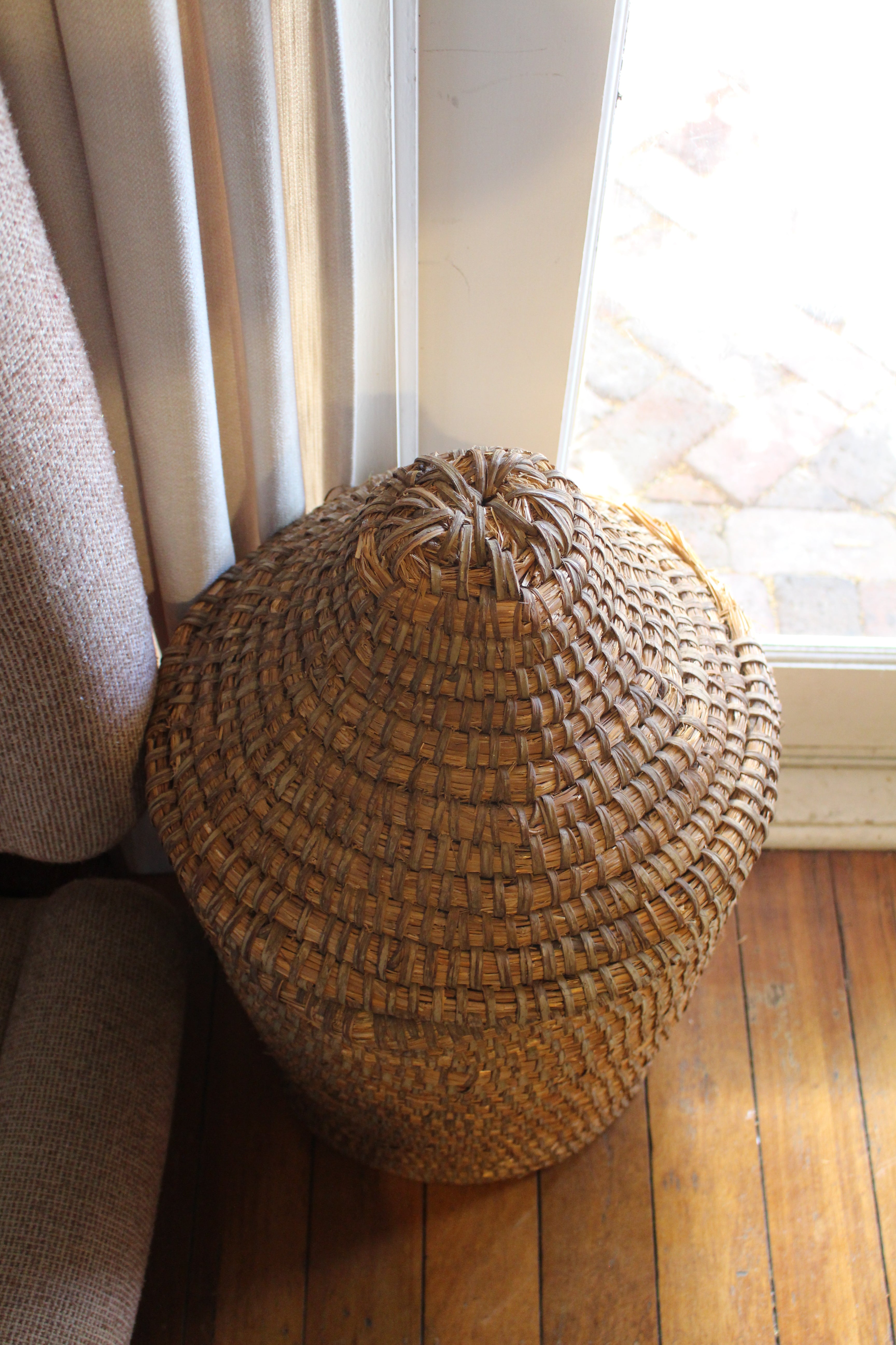 Cane French Basket