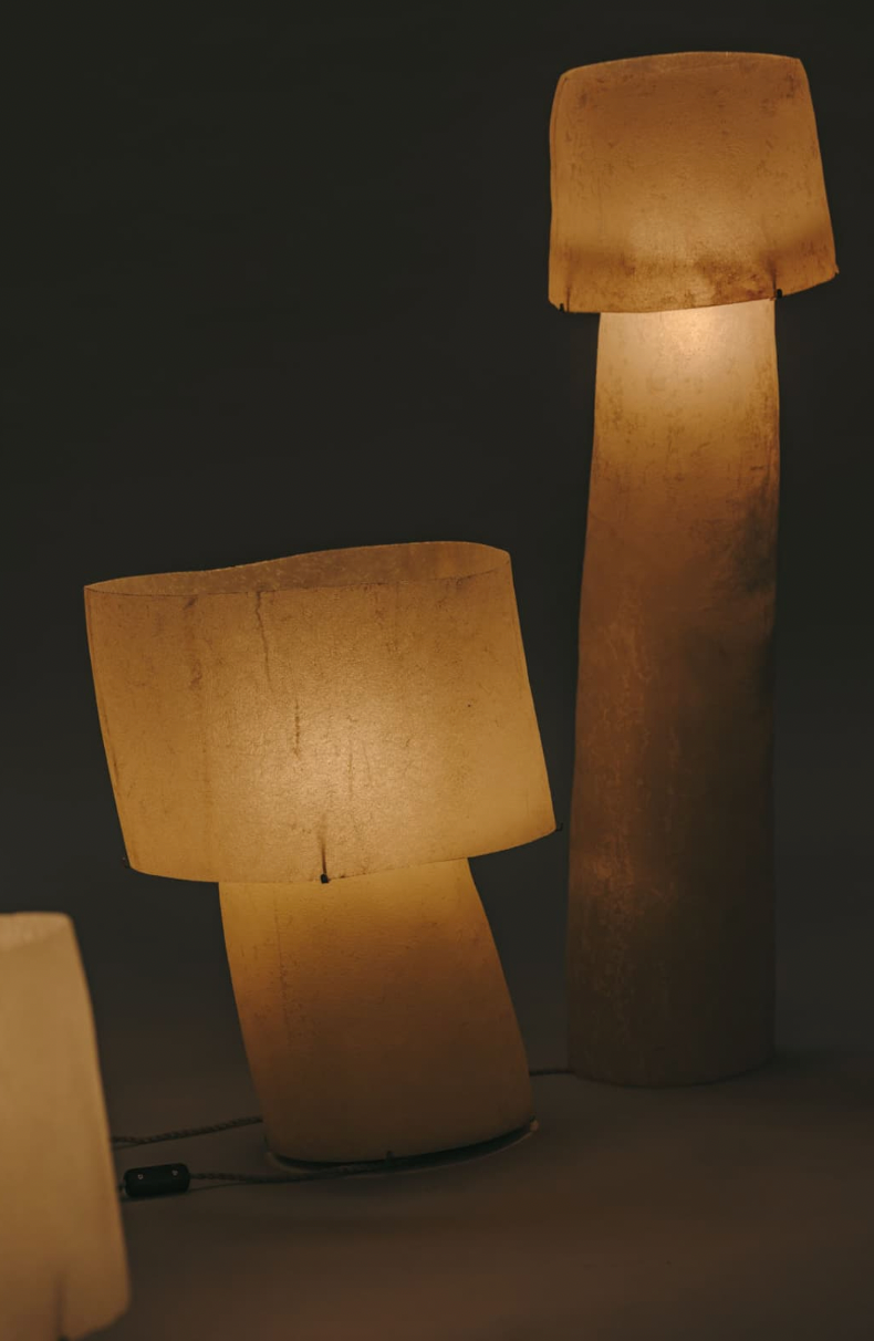 Mush lamp (tower) by Jorge Kilzi