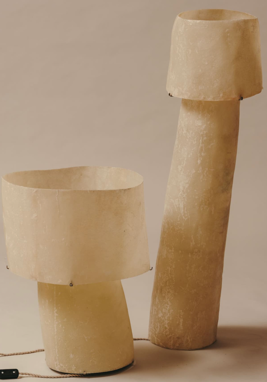 Mush lamp (tower) by Jorge Kilzi