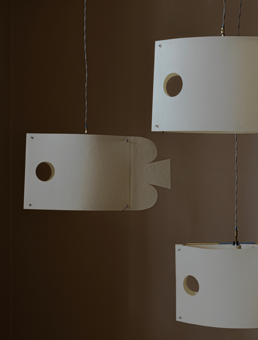 The “Pececito” Lamps (set of five) by Jorge Kilzi