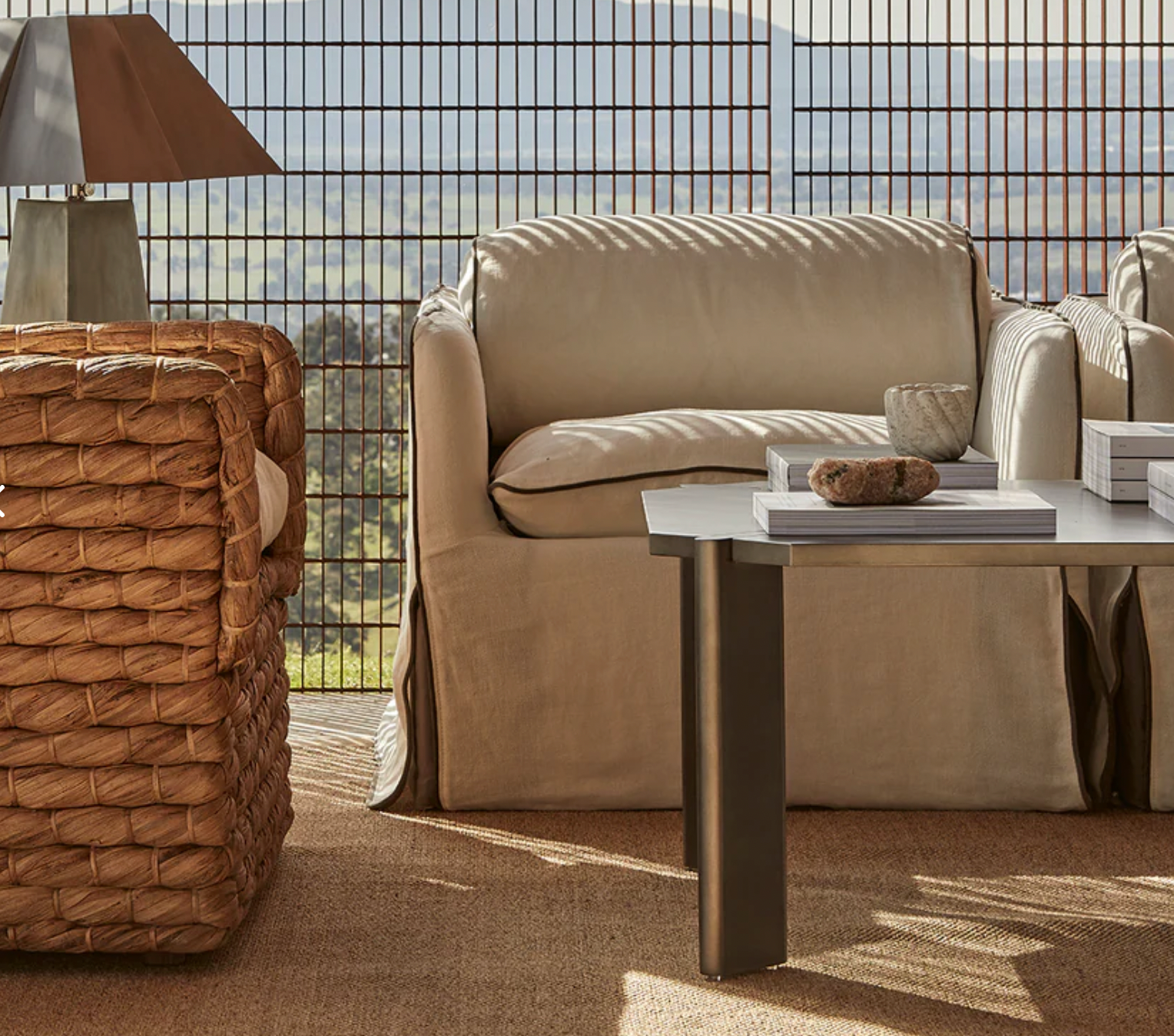 Yuuki Stainless Steel Coffee Table by Rachel Donath
