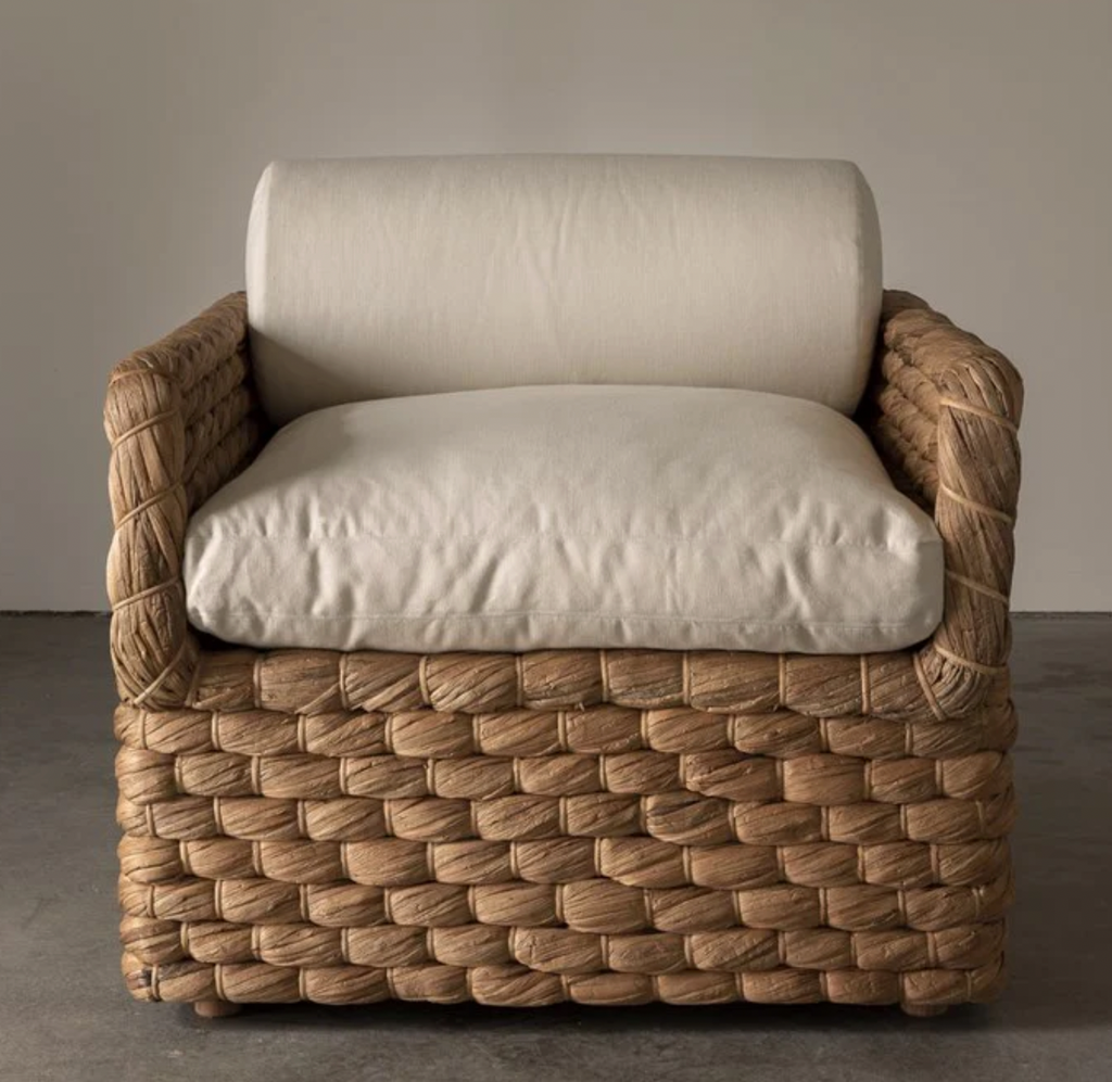 Cohen Woven Armchair by Rachel Donath