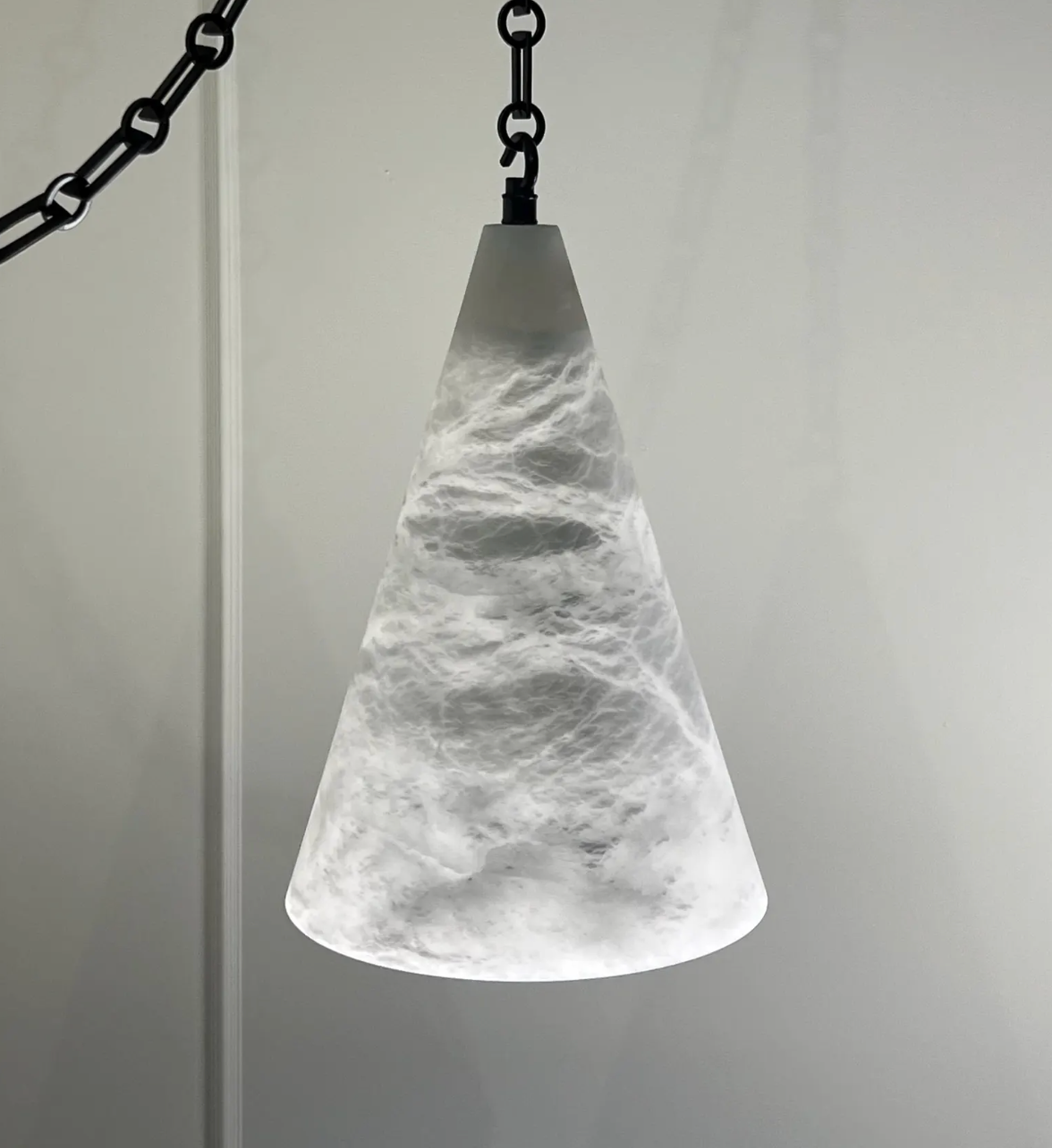 Trio of Alabaster Pendant