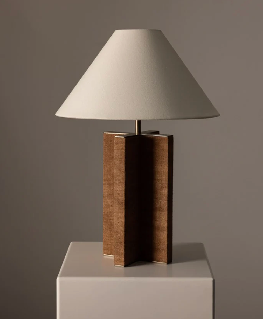 Marquis Table Lamp Pecan by Rachel Donath