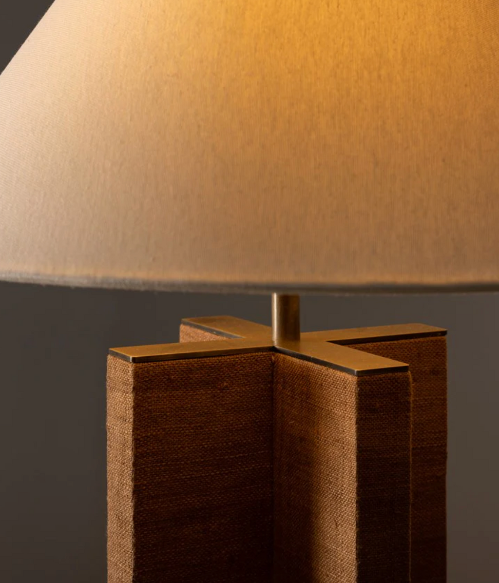 Marquis Table Lamp Pecan by Rachel Donath