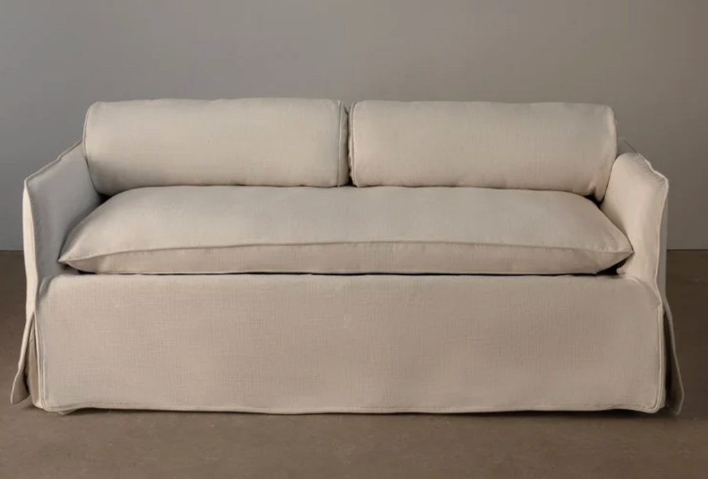 Cohen Sofa 2.5s Ivory by Rachel Donath