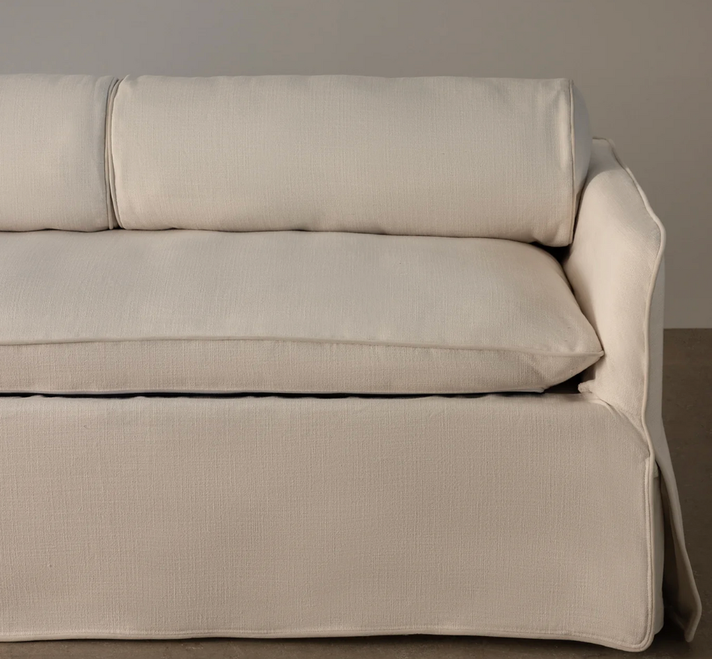 Cohen Sofa 2.5s Ivory by Rachel Donath