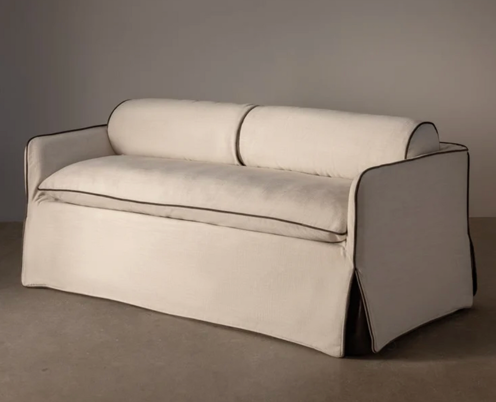Cohen Sofa 2.5s Ivory Contrast by Rachel Donath