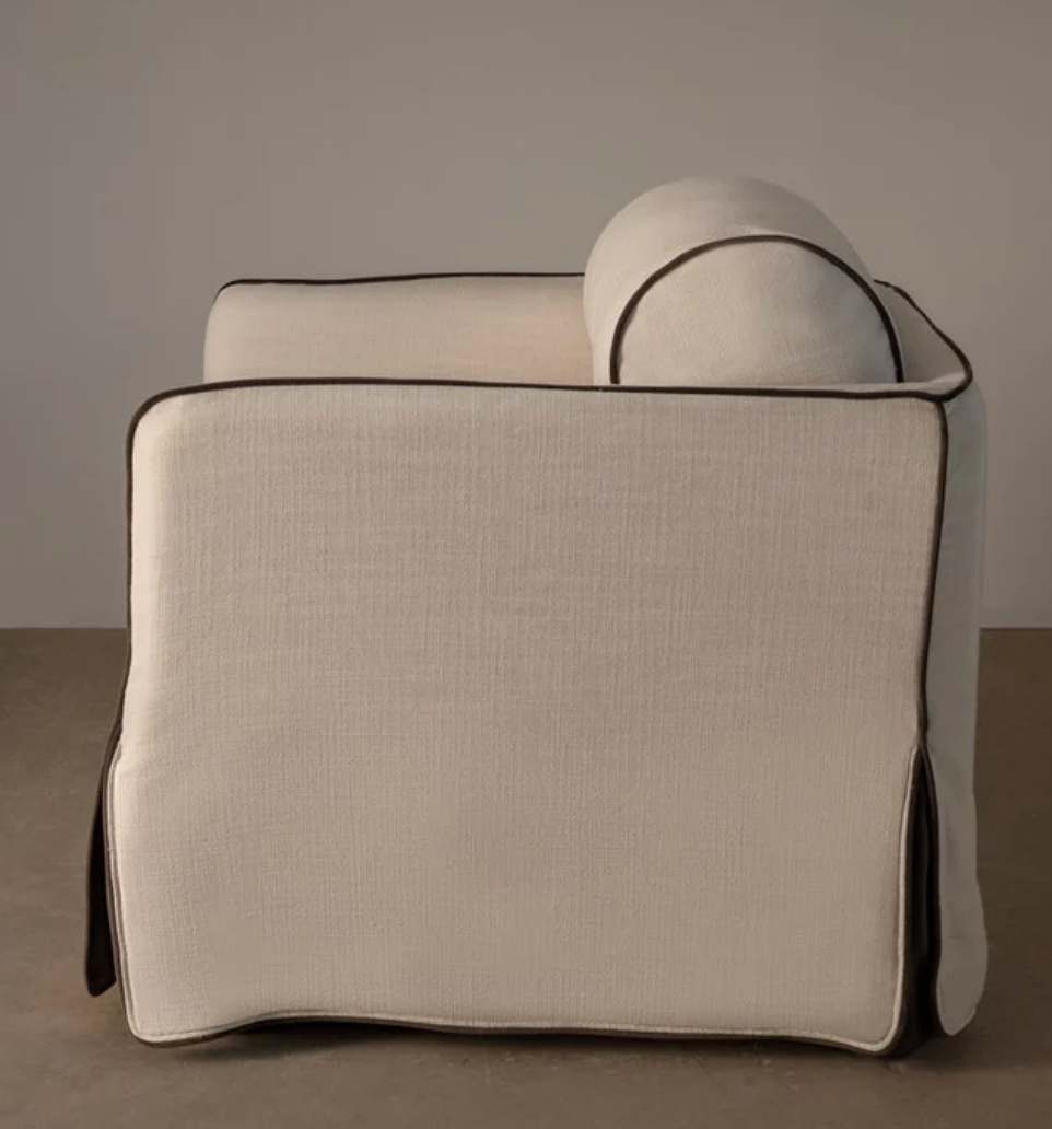 Cohen Armchair Ivory Contrast by Rachel Donath