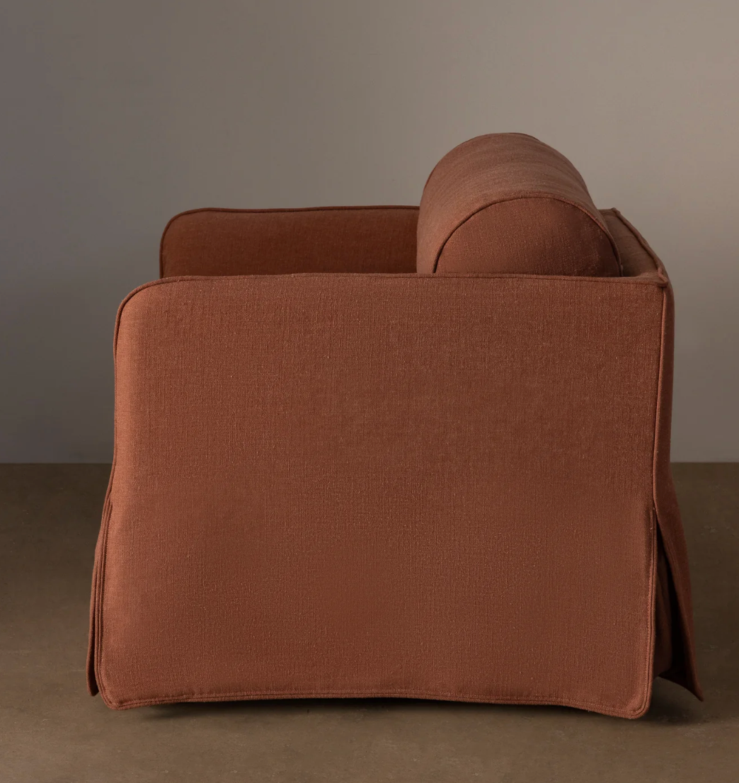 Cohen Armchair Brick by Rachel Donath