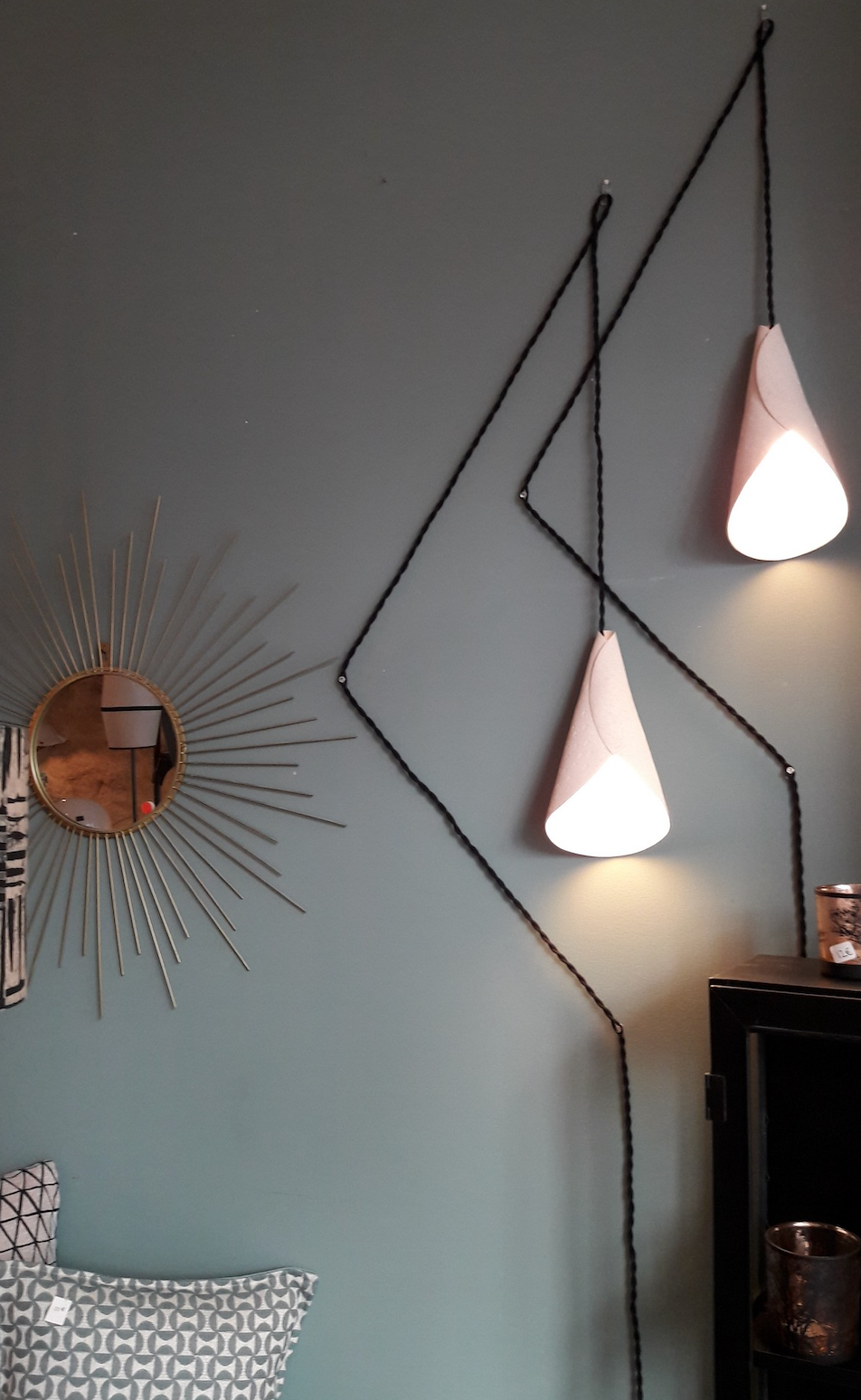 Small Arum Wall Light by Françoise Bergaglia