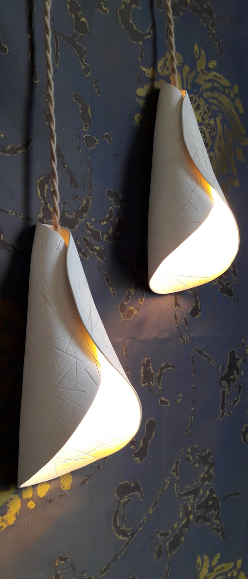 Small Arum Wall Light by Françoise Bergaglia