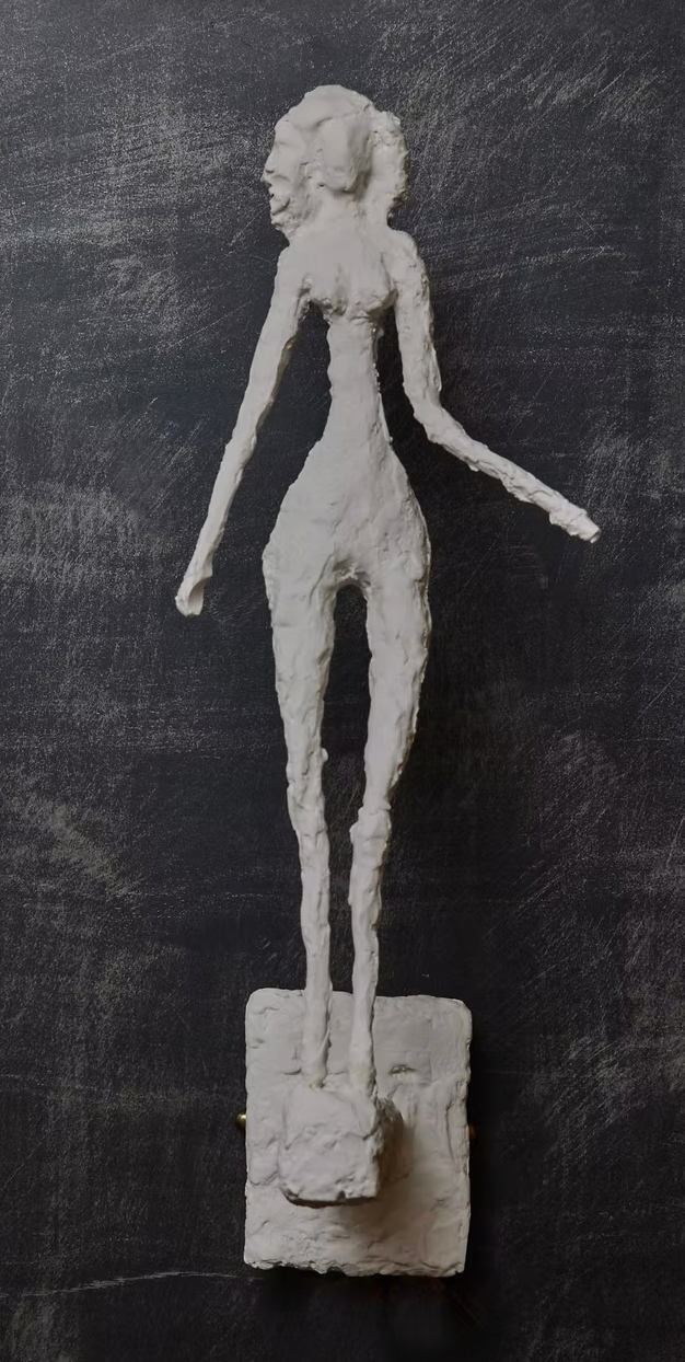 Plaster Characters Wall Light