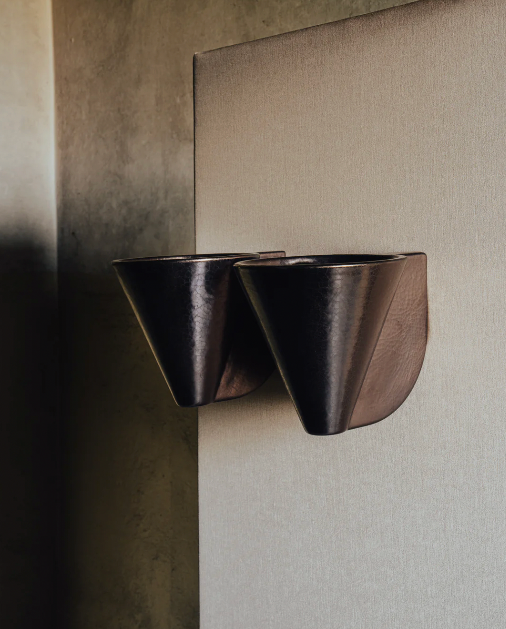 Empyrean Bronze sconce by Mariza Galani