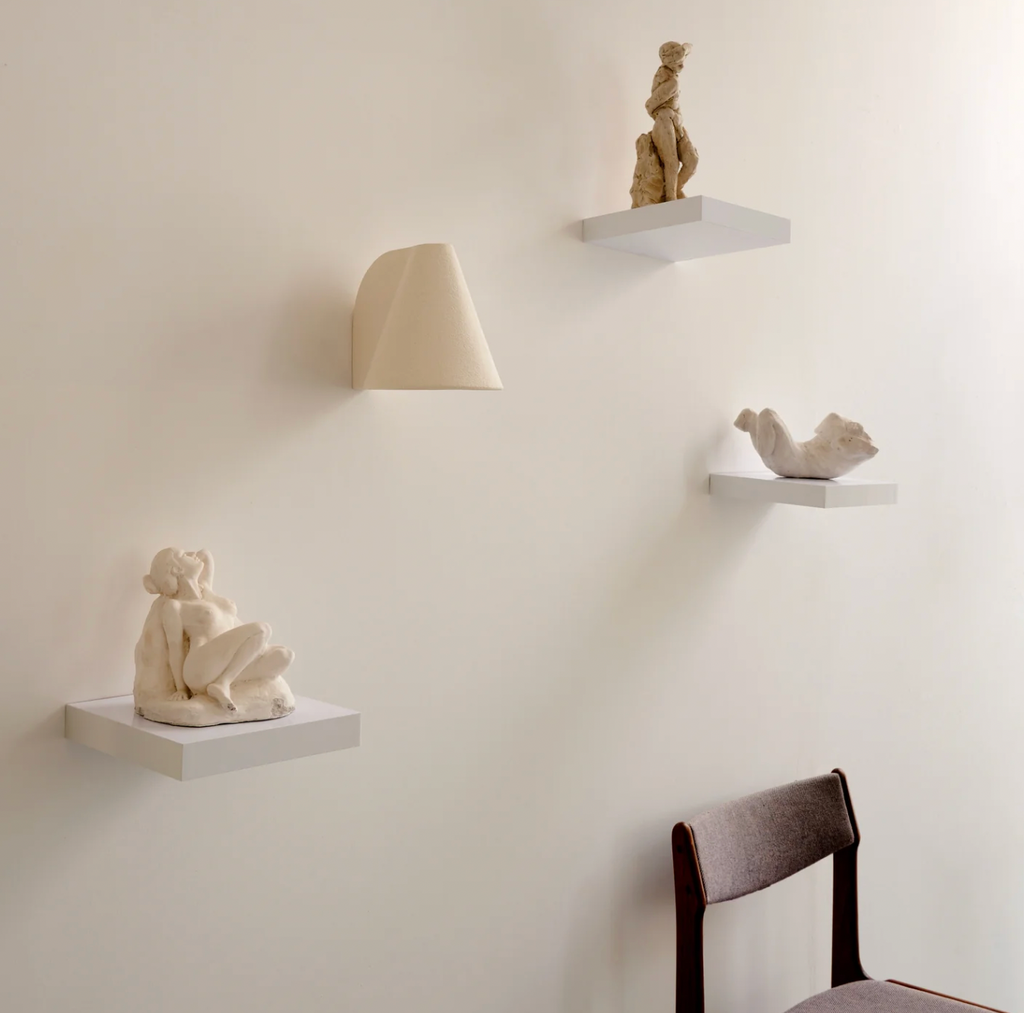 Esoteric Off-White Sconce by Mariza Galani