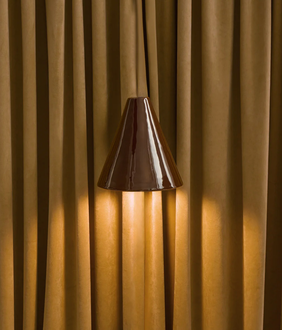 Esoteric Chocolate Sconce by Mariza Galani