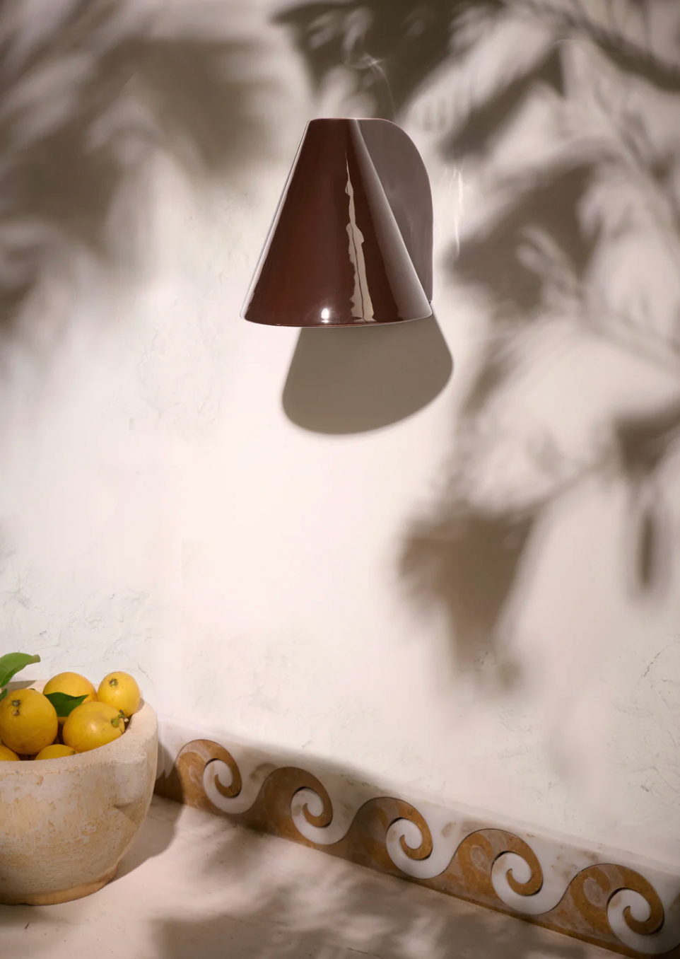 Esoteric Chocolate Sconce by Mariza Galani