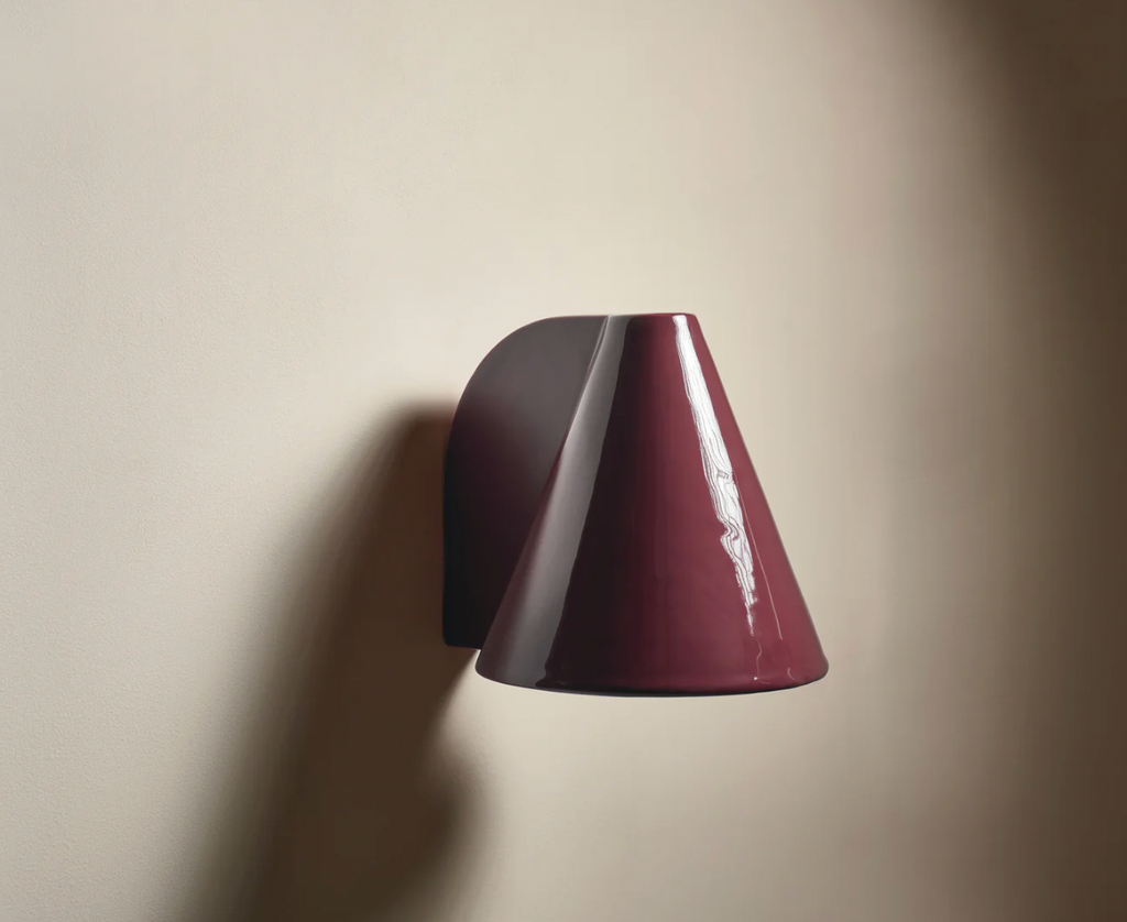 Esoteric Cherry Red Sconce by Mariza Galani