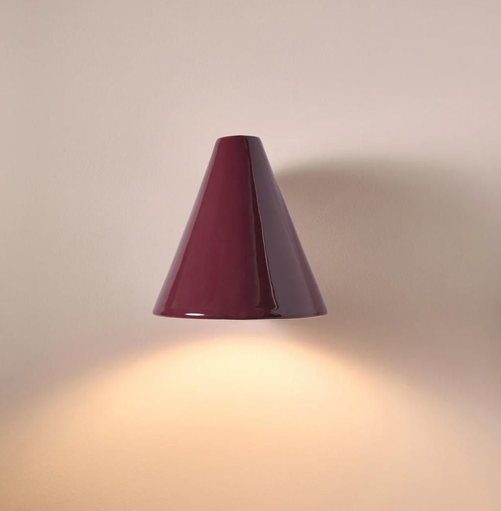 Esoteric Cherry Red Sconce by Mariza Galani