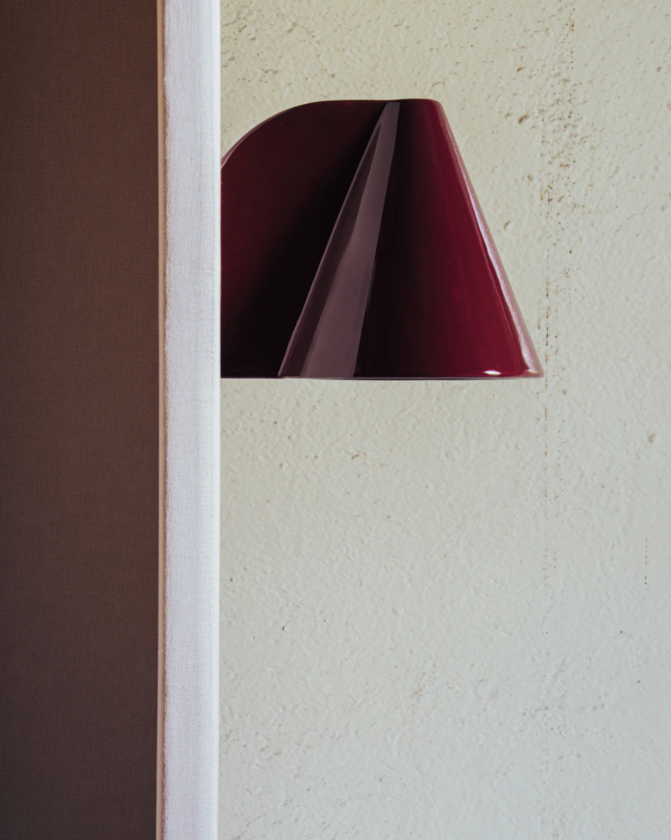 Esoteric Cherry Red Sconce by Mariza Galani