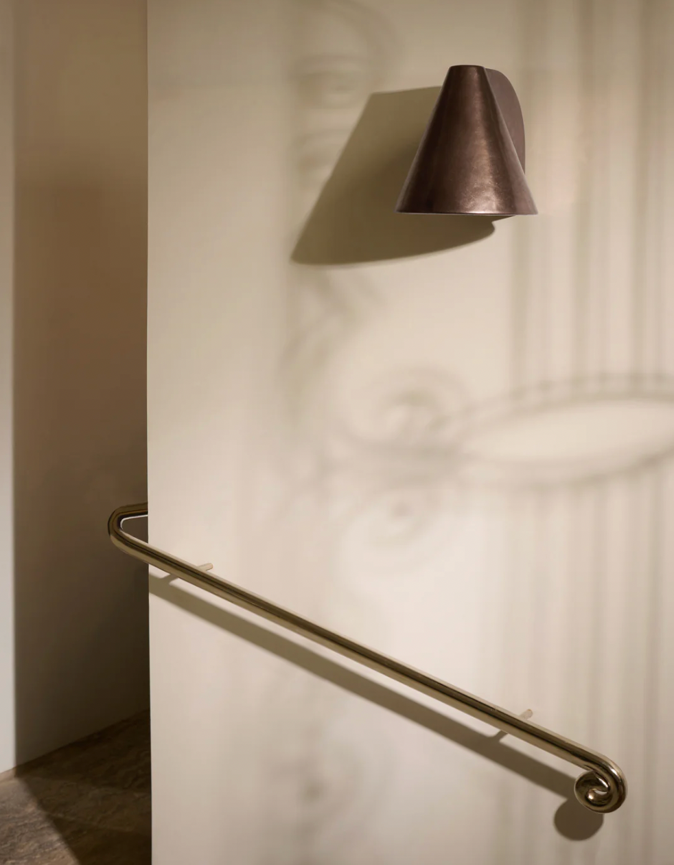 Esoteric Bronze Sconce by Mariza Galani