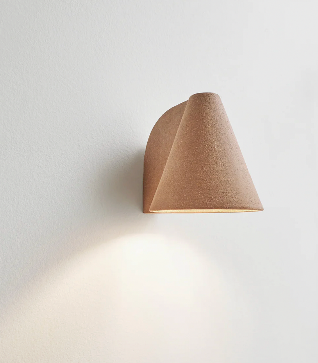 Esoteric Almond Brown Sconce by Mariza Galani