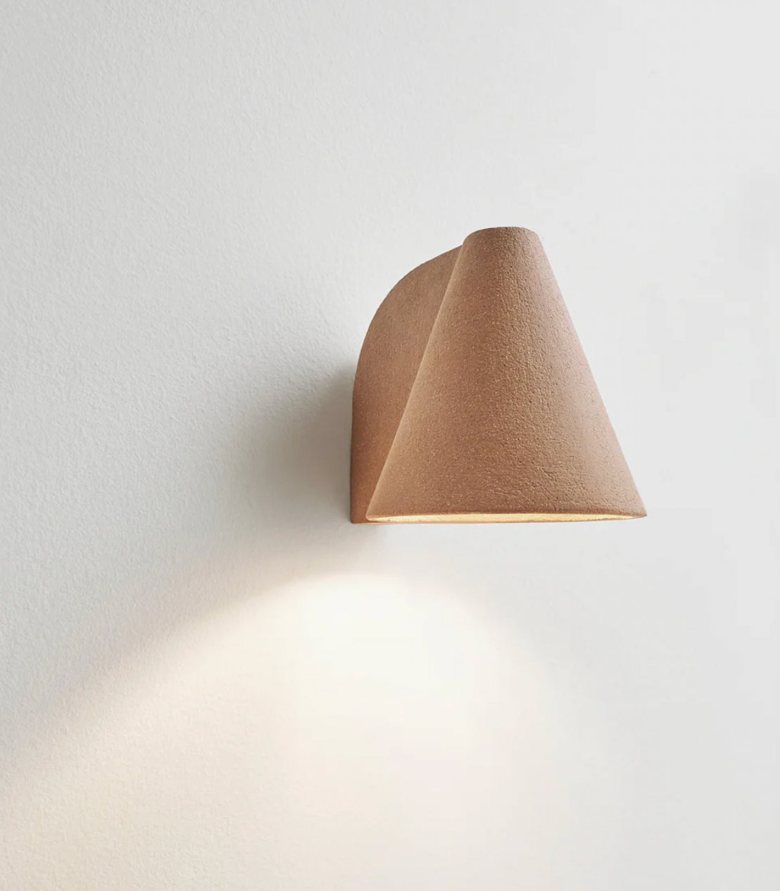 Esoteric Almond Brown Sconce by Mariza Galani