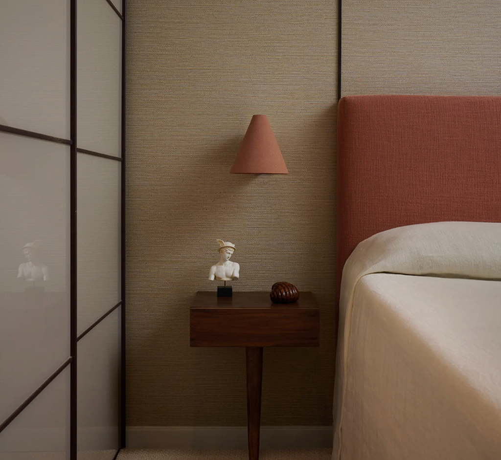 Esoteric Almond Brown Sconce by Mariza Galani