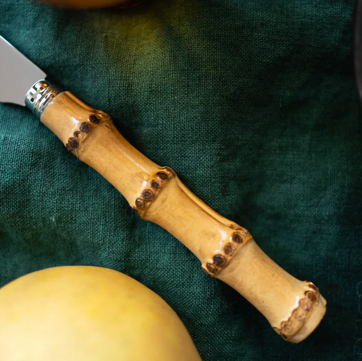 Light Bamboo Sabre Cutlery set- 24 pieces