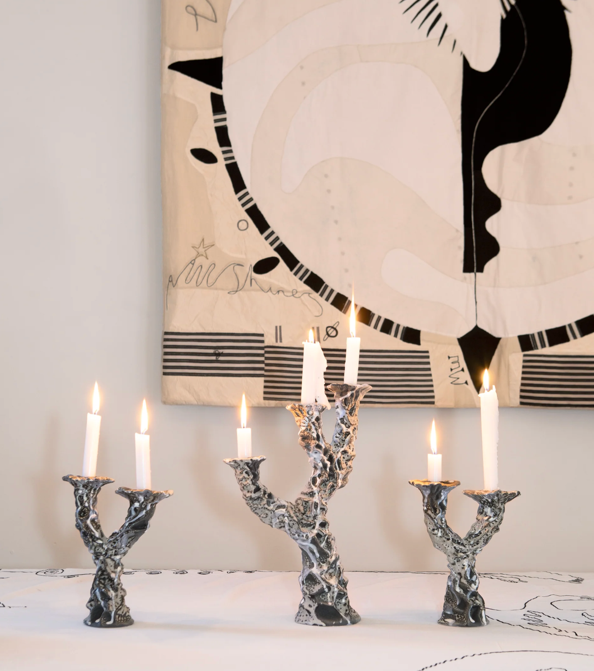Three Wishes Candle Holder- House of Quentin Jones