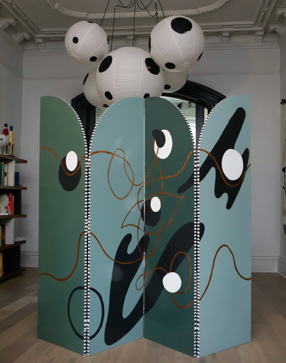 Stripe Side Screen- House of Quentin Jones