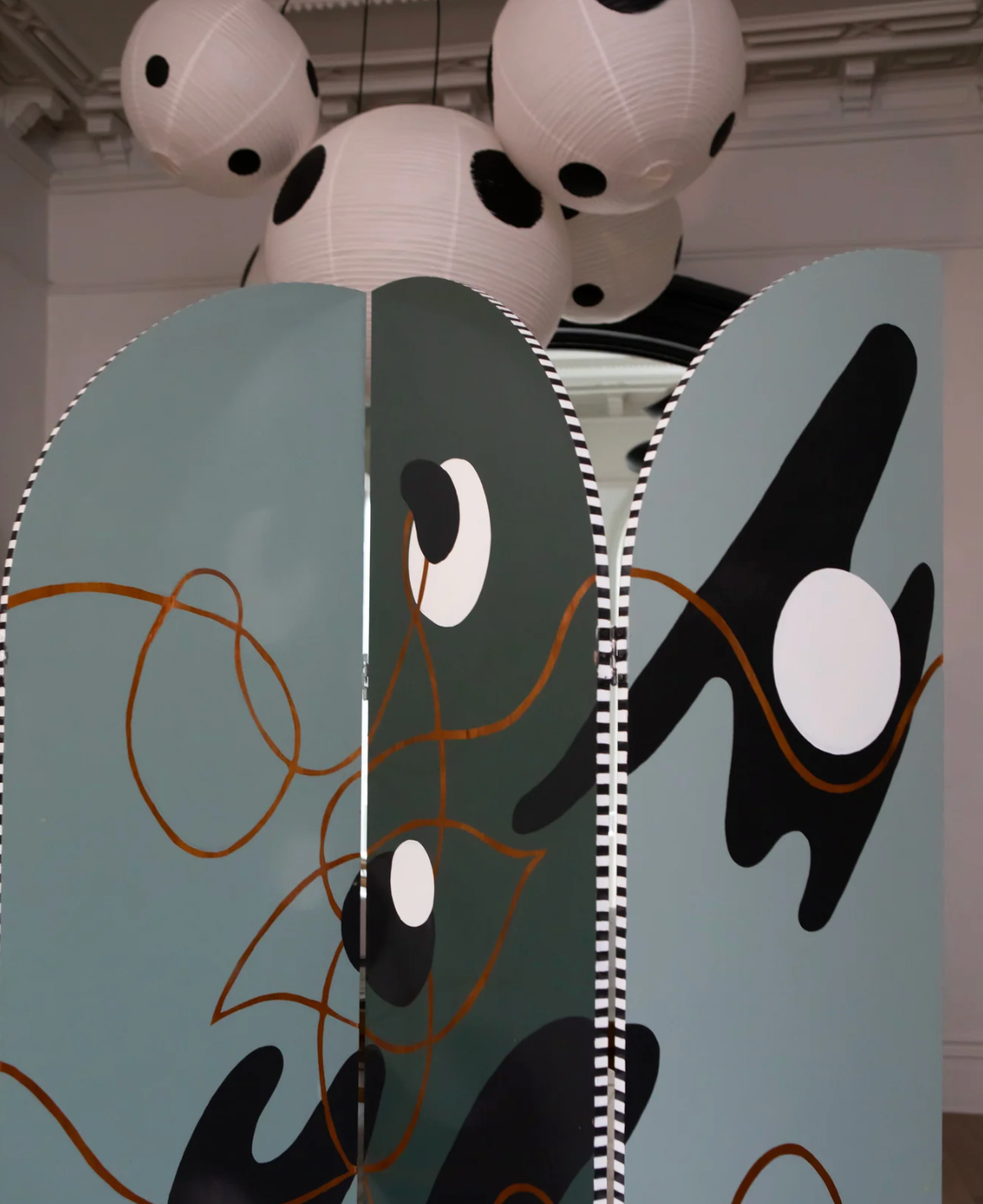 Stripe Side Screen- House of Quentin Jones