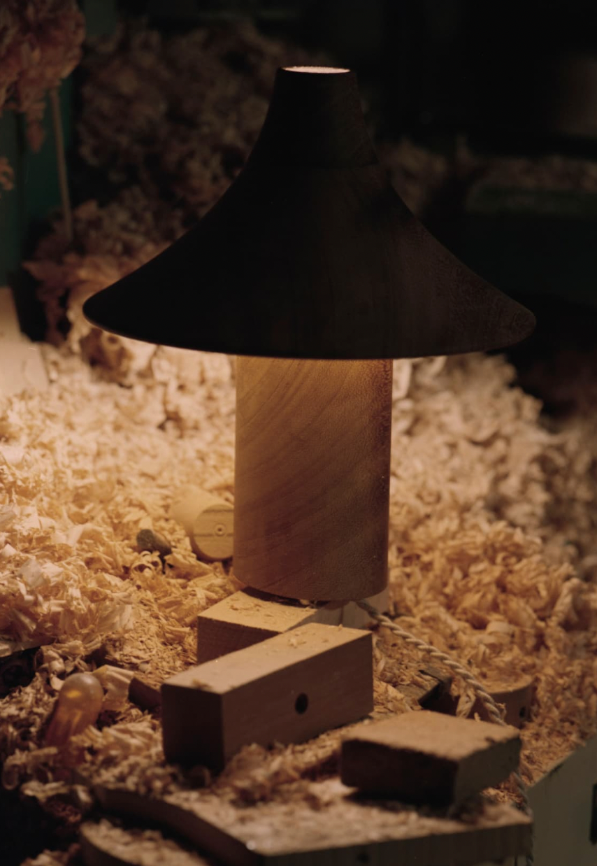 Hat Lamp by Jorge Kilzi
