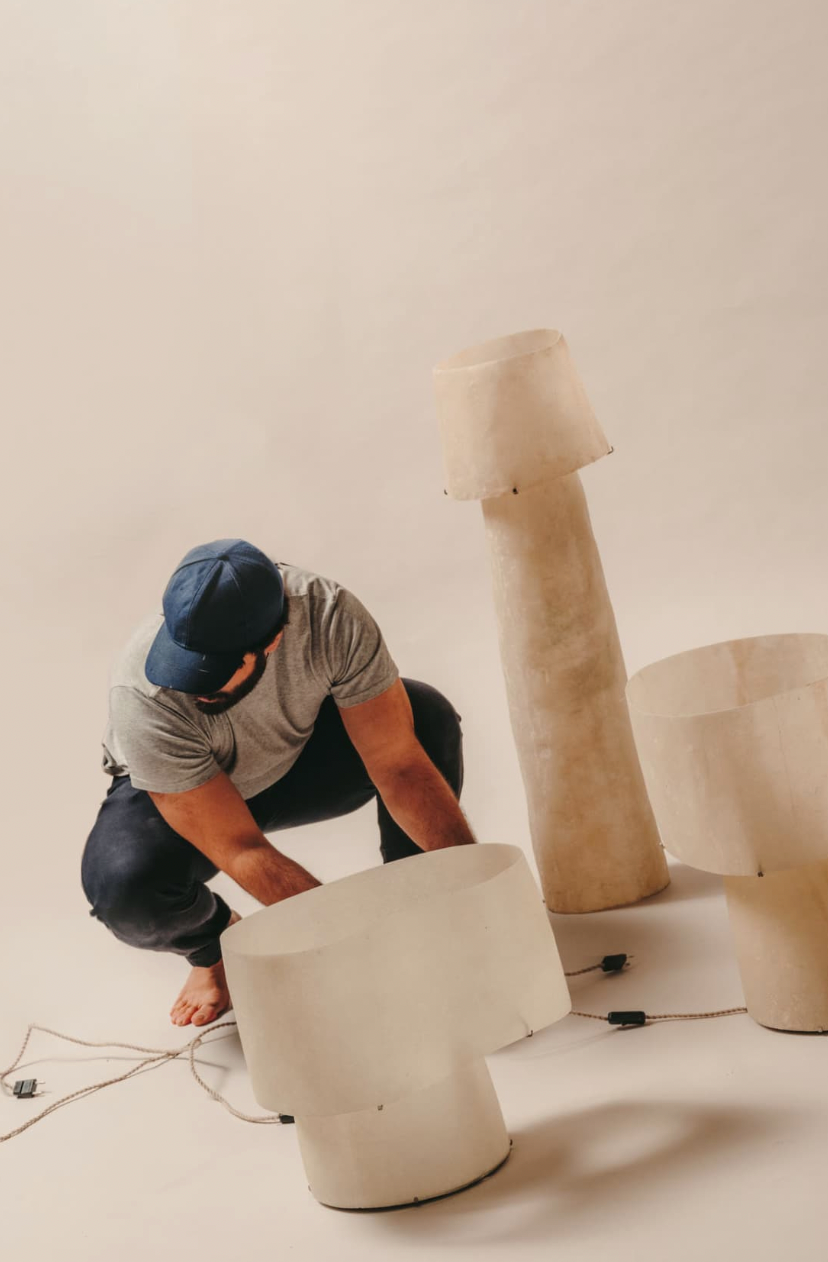 Mush Lamps by Jorge Kilzi