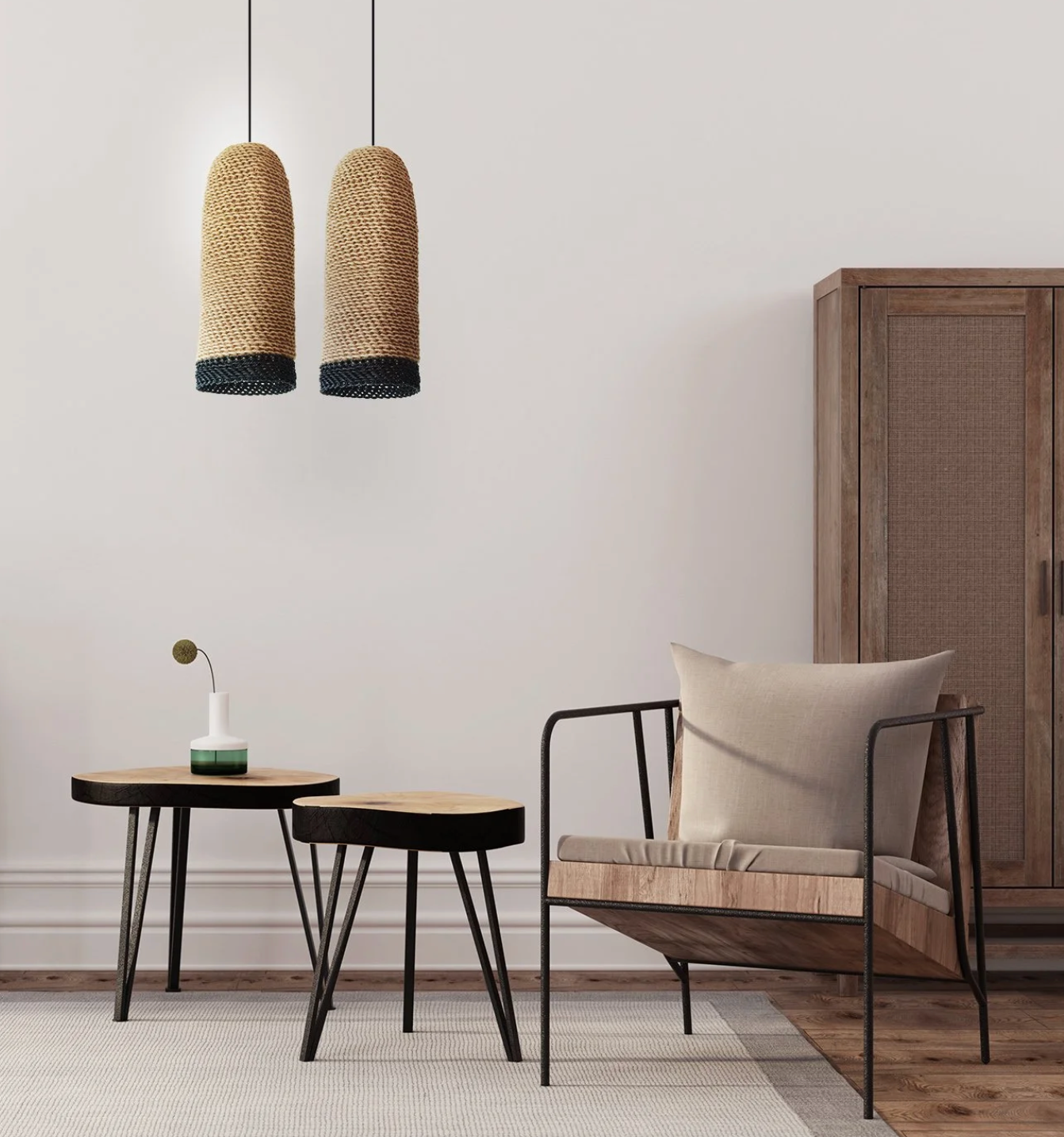 RANCHOS Ceiling Lamp by Monica Pigliacampo