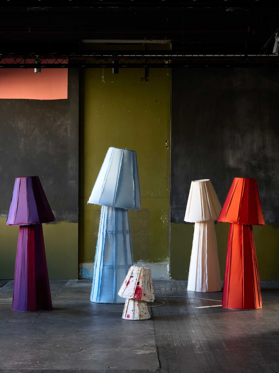 KIN TOILE Lamps by Marlo Lyda in Calico or Silk