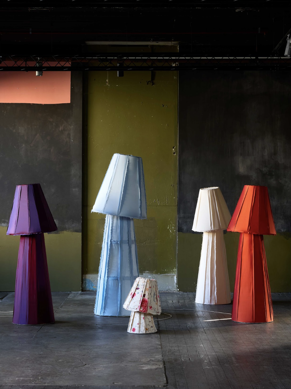 KIN TOILE Lamps by Marlo Lyda in Calico or Silk