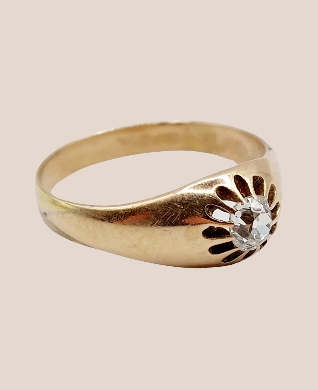 antique-solitaire-ring_-14k-rose-gold-with-0.25ct-old-mine-cut-diamond