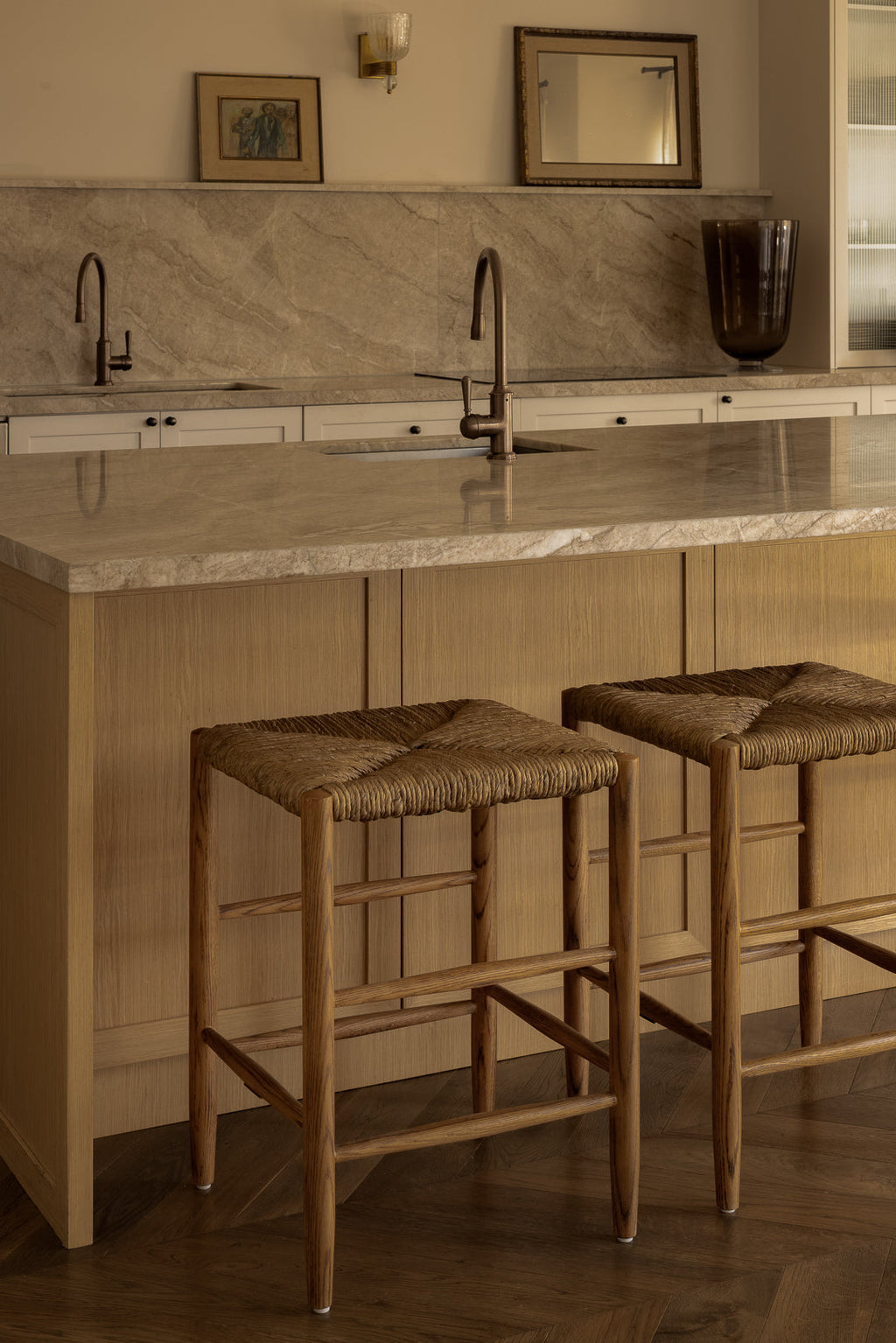 Arnaud Backless Counter Stools kitchen