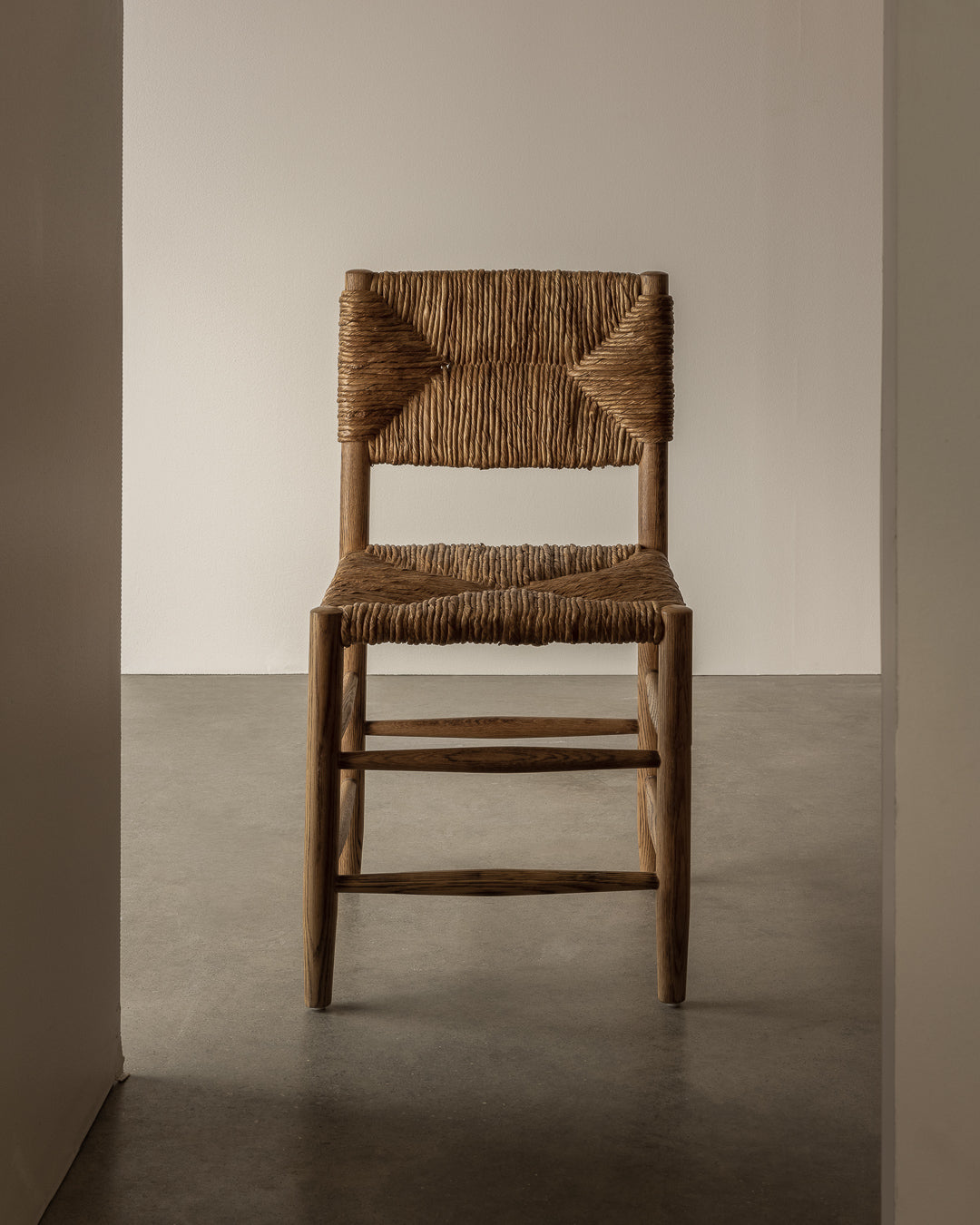 Arnaud Dining Chair front on pale studio setting