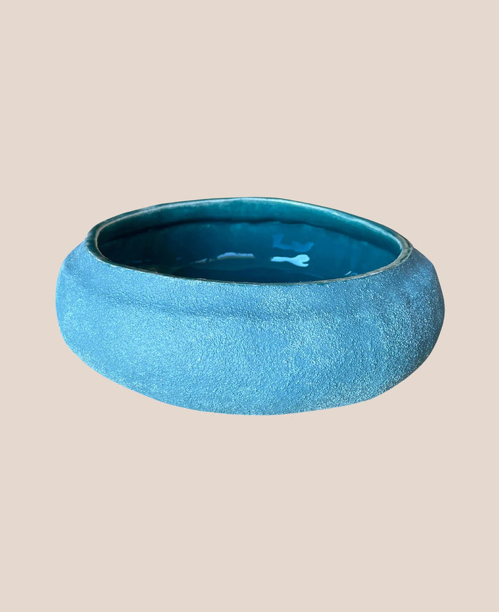 Blue Bowl by Elvira McKenzie – Handcrafted Stoneware