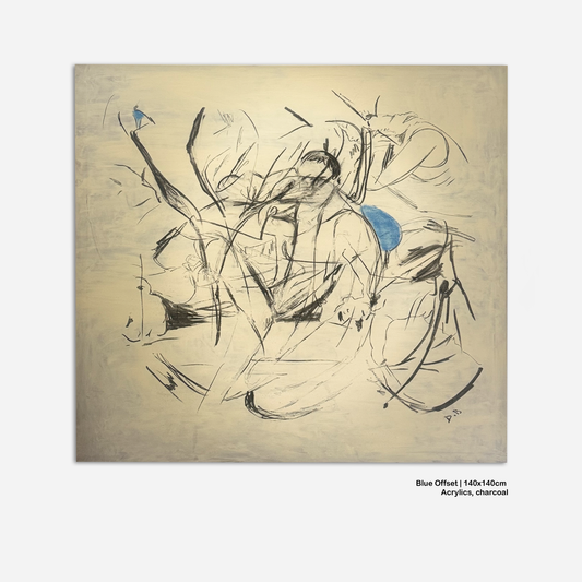 Blue Offset by Dovile Bernotaite