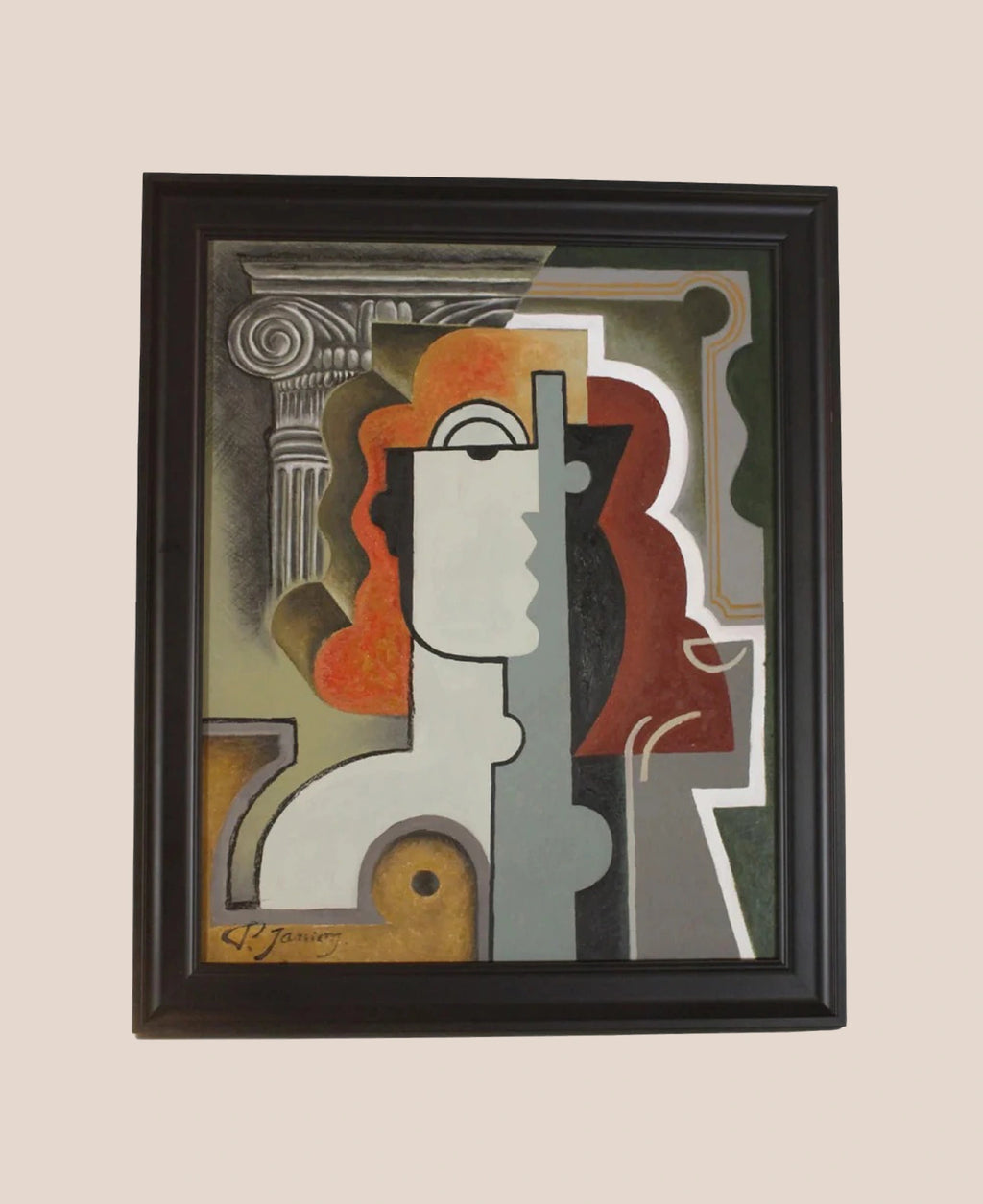 buste-de-femme-by-pascal-jarrion-figurative-painting