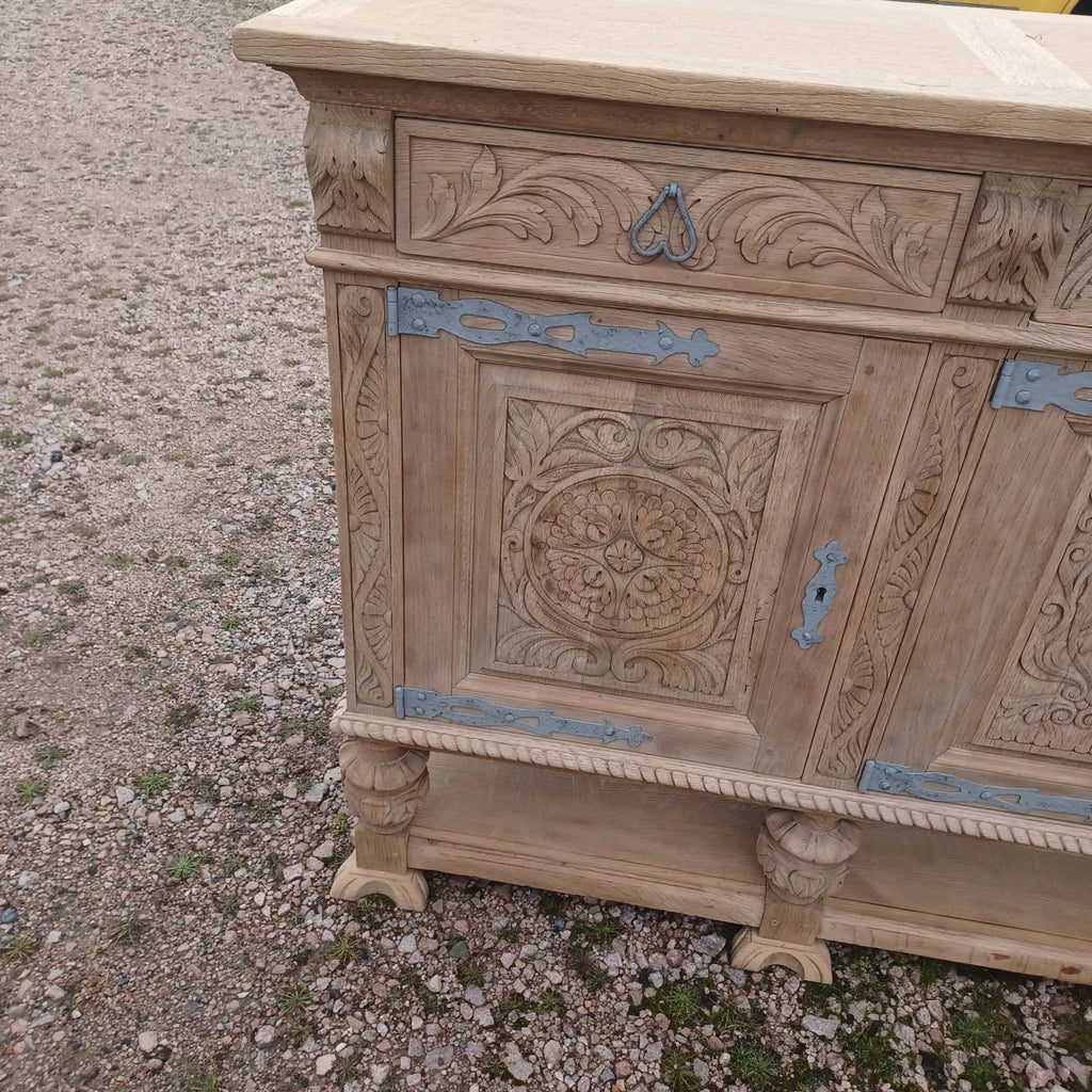 Art Deco Danish Oak Sideboard