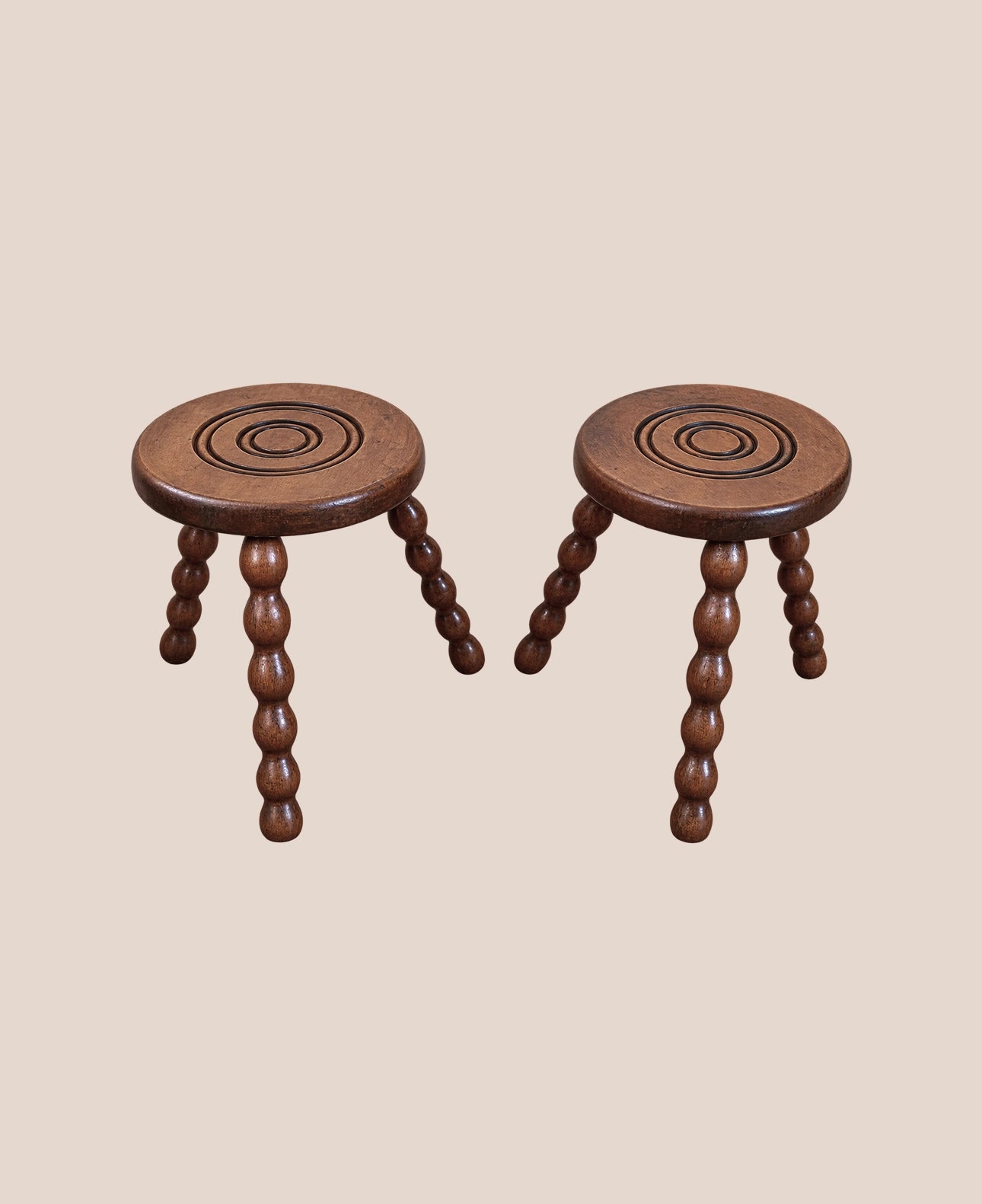 charles-dudouyt-1940s-french-stools-elegant-art-deco-wooden-seating